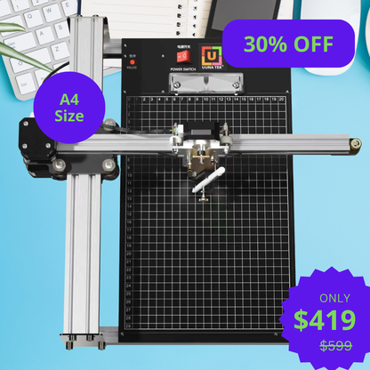 UUNA TEK®  iDraw 2.0 - A4 Size Drawing Robot Drawing Machine, Best Entry - Level Pen Plotter