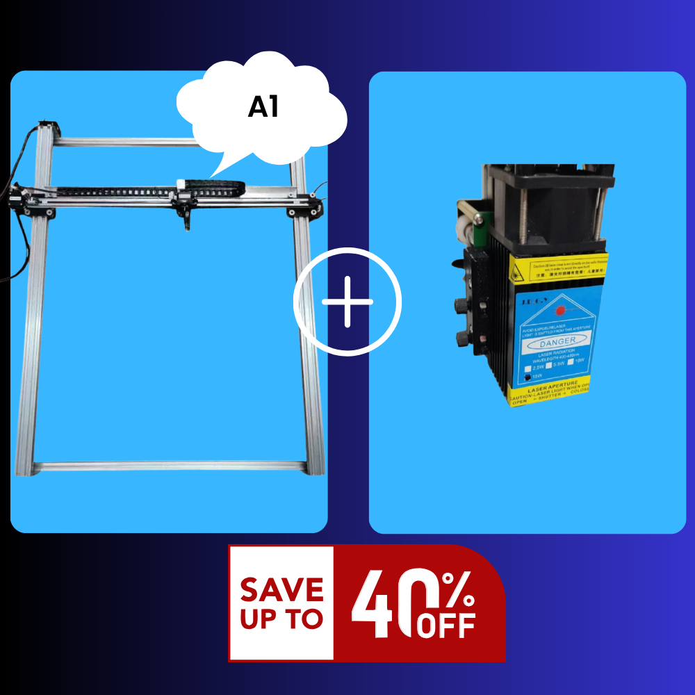 iDraw H A1+15W Laser Head Bundle