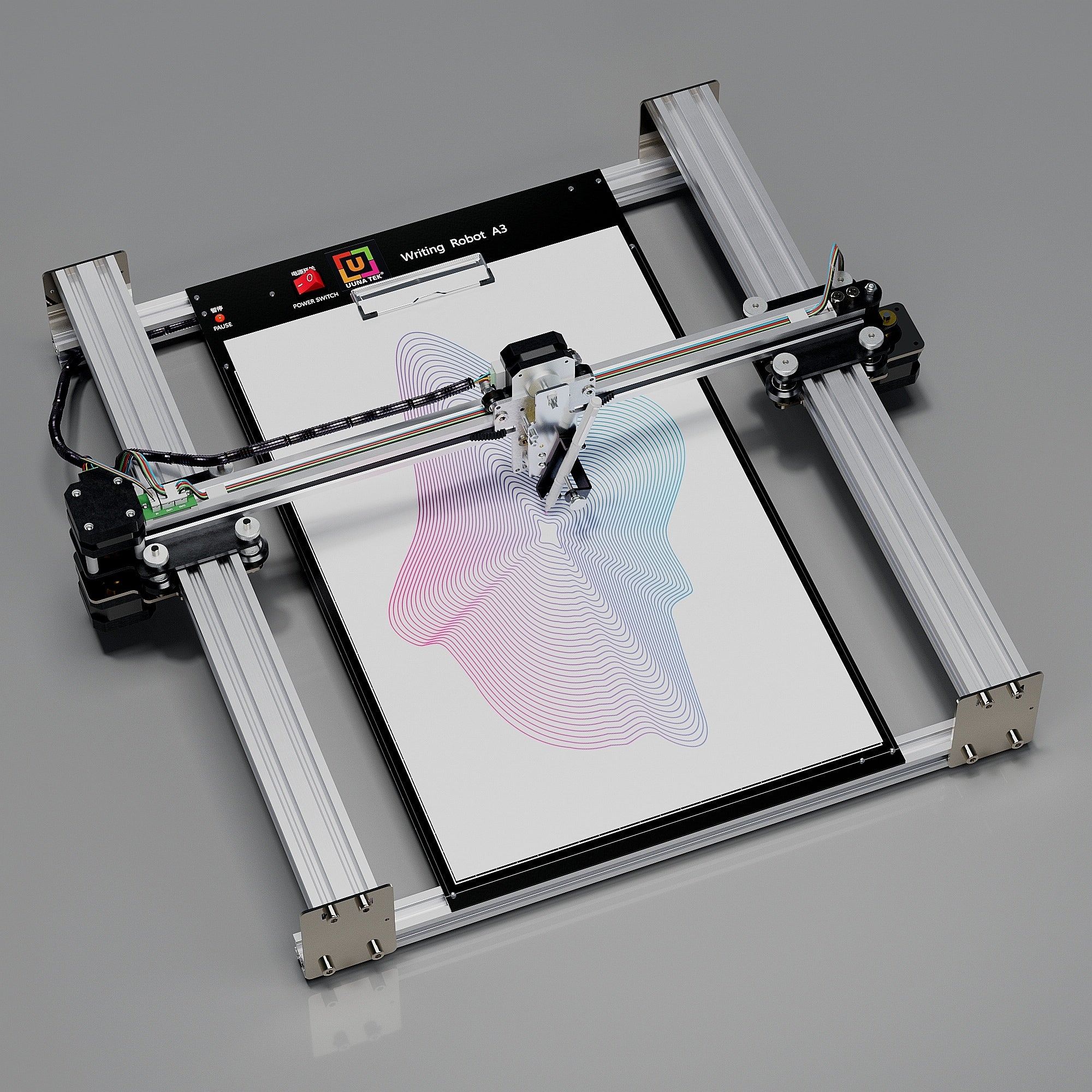 iDraw H A3 Pen Plotter Drawing Robot Pen Plotter Drawing Machine Writing Machine Signature Machine| UUNA TEK