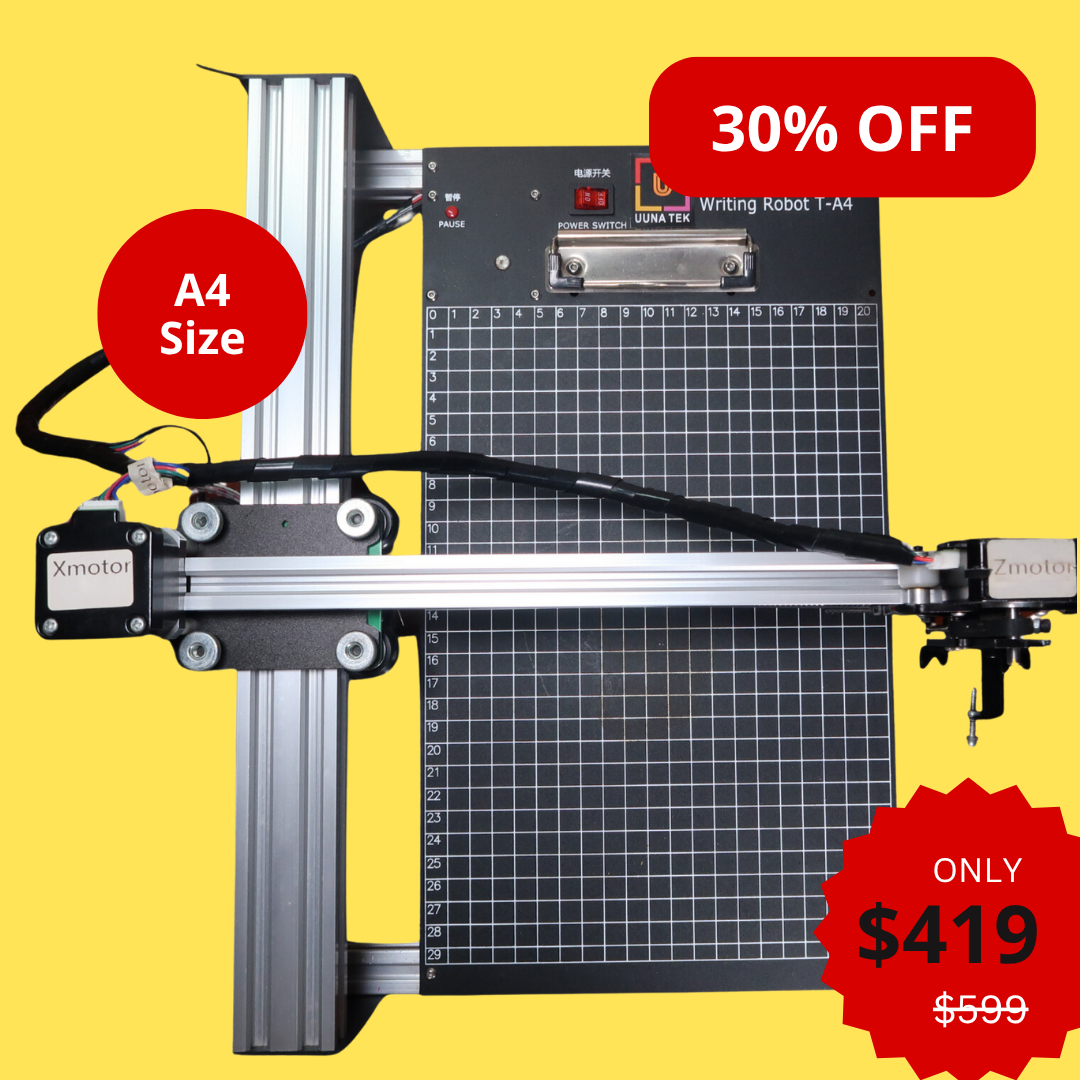 UUNA TEK®  iDraw 2.0 - A4 Size Drawing Robot Drawing Machine, Best Entry - Level Pen Plotter