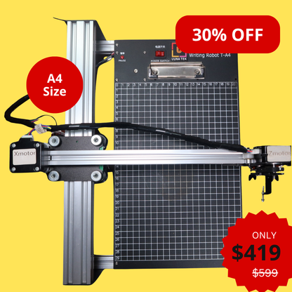 UUNA TEK®  iDraw 2.0 - A4 Size Drawing Robot Drawing Machine, Best Entry - Level Pen Plotter