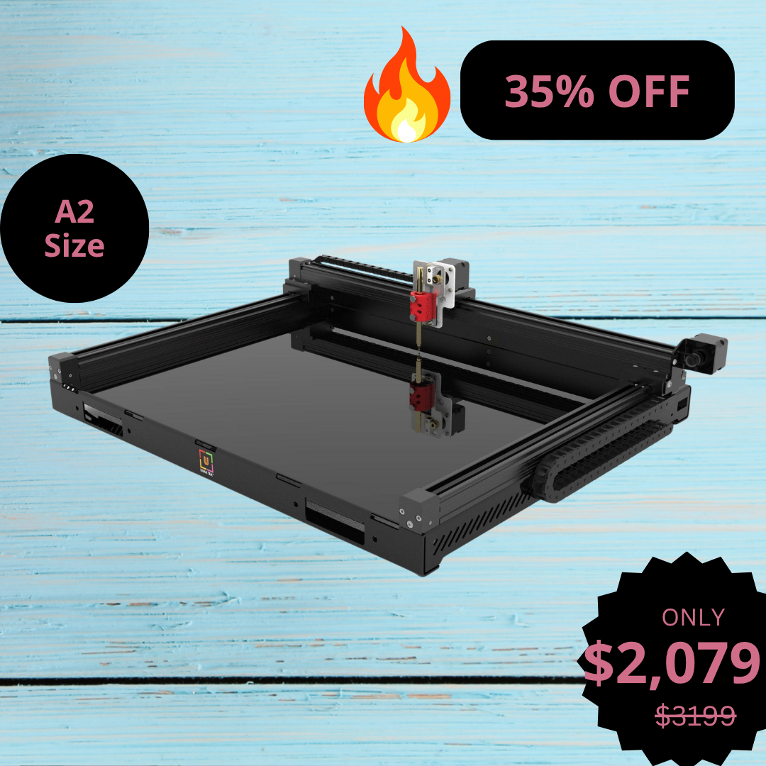 UUNA TEK 3.0 A2 Pen Plotter Drawing Robot – All-in-One with WiFi & SD Card, Medium-Size High-Precision Plotter