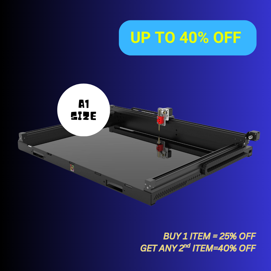 UUNA TEK 3.0 A1 Preassembled Premium All-in-One Pen Plotter Drawing Robot with WiFi & SD Card – Large Format, Quieter, Faster, More Precise