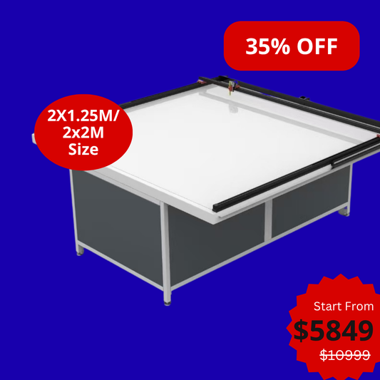 UUNA TEK 3.0 - (2X1.25M/2X2M) Preassembled Premium All-in-One Architect Drawing Table & Pen Plotter  for Architectural Drafting