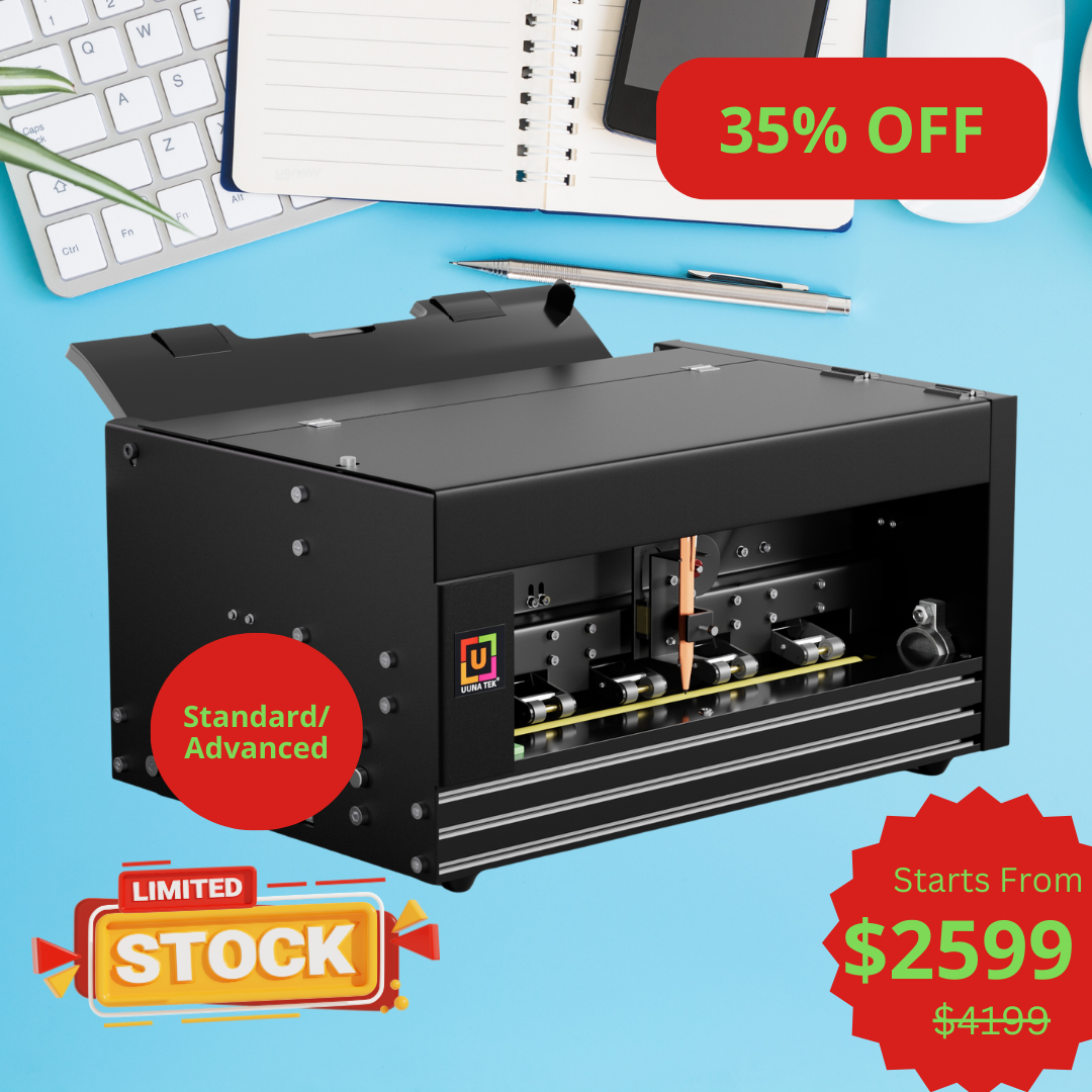 UUNA TEK® iAuto - Handwriting Machine with Feeder/Automatic Signature Machine/Handwriting Machine for Letter/Automatic Writing Machine,  Write Up to 80 Letters,  30 Envelops Per Load - UUNA TEK CO.,LIMITED