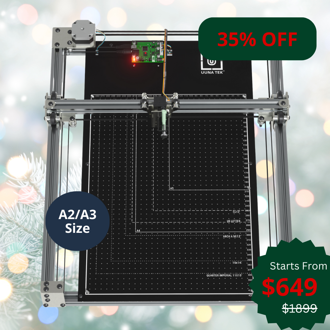 iDraw H SE A3/A2 CoreXY Drawing Robot for Artists – Combines the Robust iDraw H Hardware with Flexible Axidraw Software