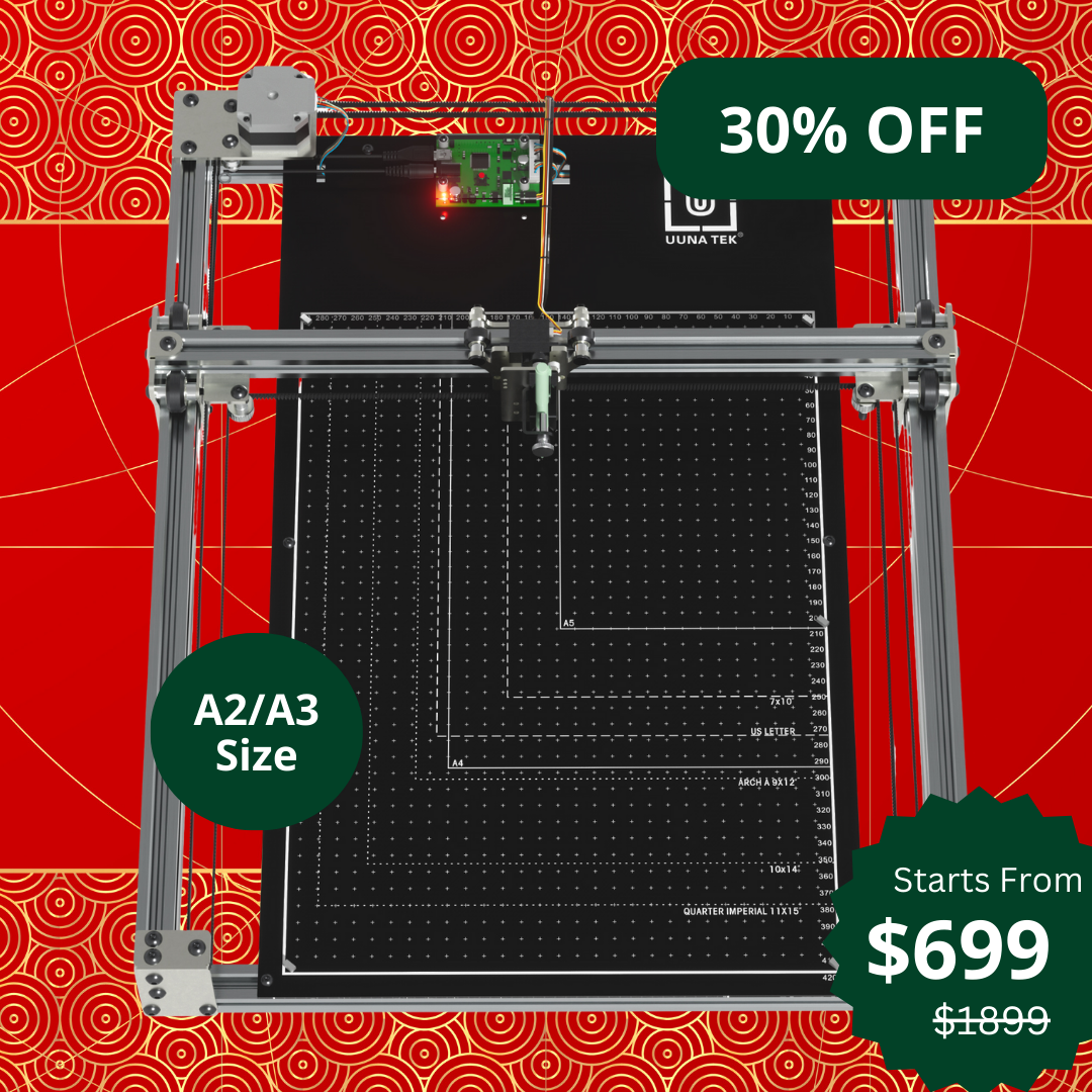 iDraw H SE A3/A2 CoreXY Drawing Robot for Artists – Combines the Robust iDraw H Hardware with Flexible Axidraw Software