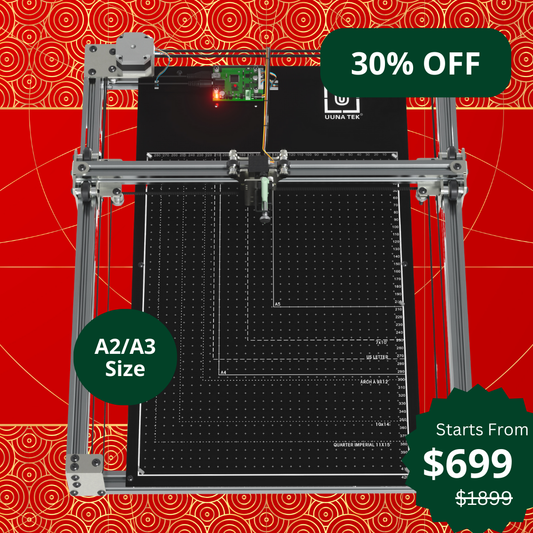 iDraw H SE A3/A2 CoreXY Drawing Robot for Artists – Combines the Robust iDraw H Hardware with Flexible Axidraw Software