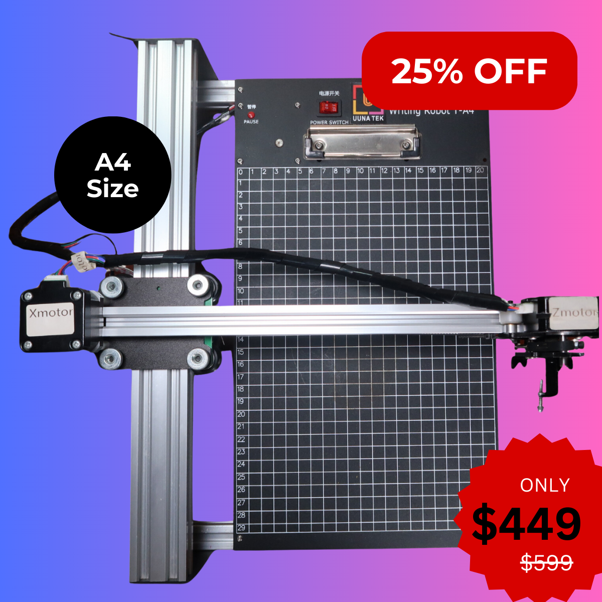 Auto Plotter Machine All Writing Robots/Handwriting Machines/Pen Plotters | UUNA TEK CO.,LIMITED