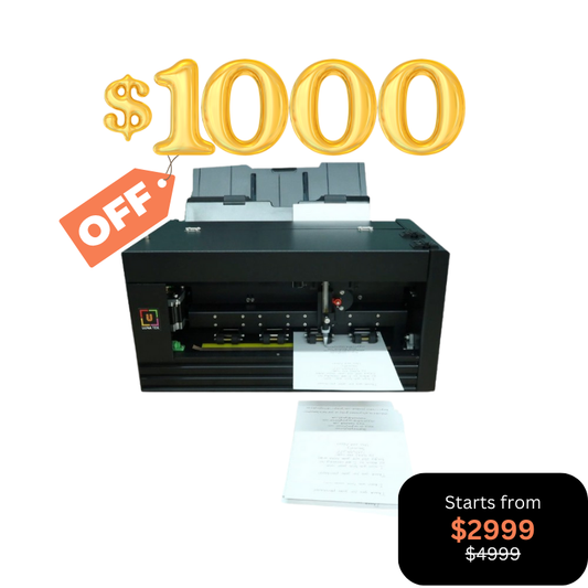 Handwriting Machine with Feeder | UUNA TEK