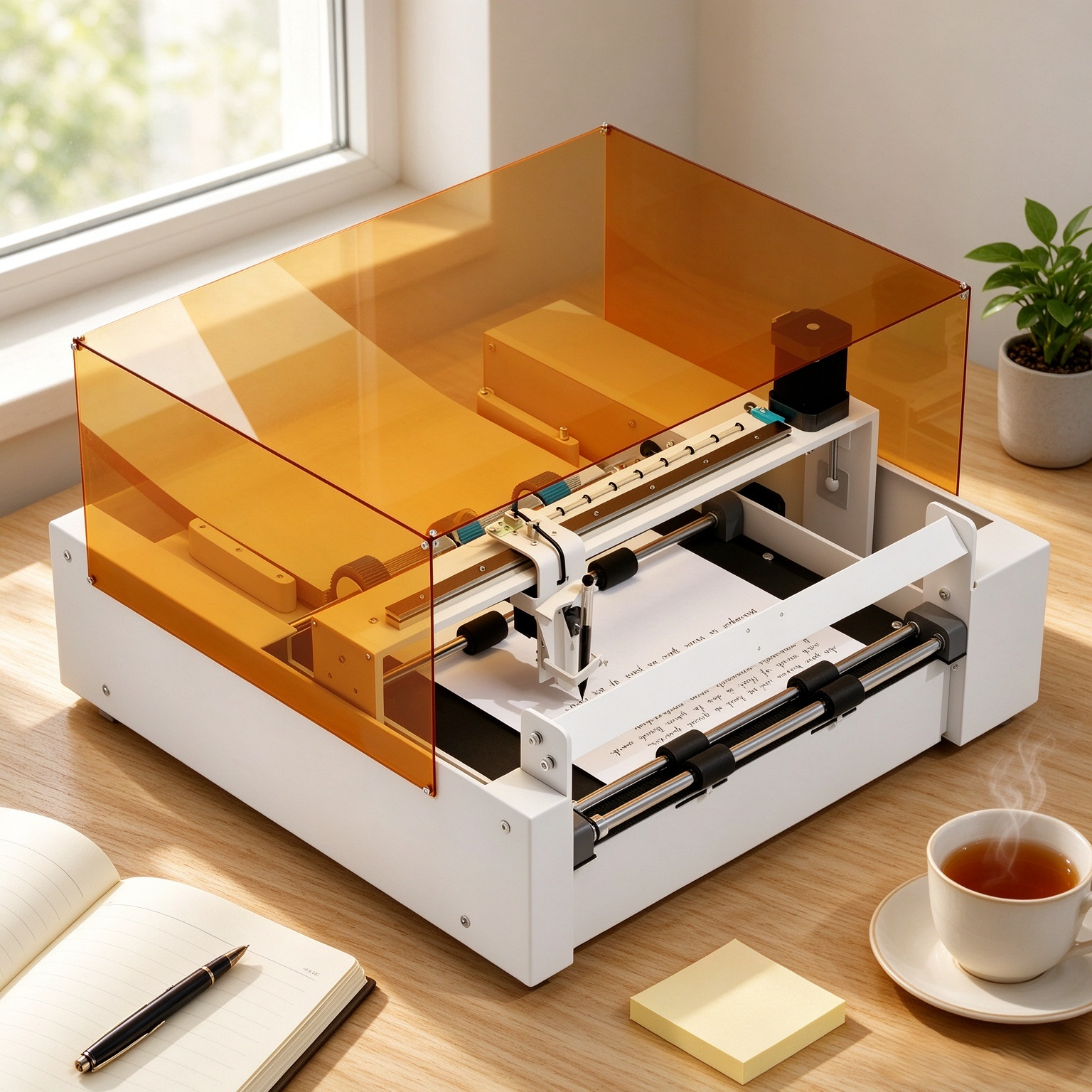 UUNA TEK® iAuto Plus 2.0 - The Next-Gen AI Automatic Writing Machine, Write Up to 250 Letters, 95 Envelops Per Load