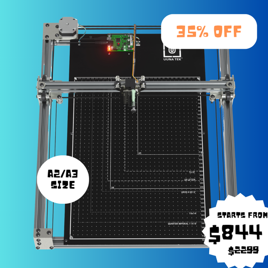 iDraw H SE A3/A2 Drawing Robot for Artists, Generative Art & Handwriting Automation – Combines the Robust iDraw H Hardware with Flexible Axidraw Software