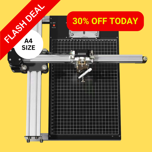 UUNA TEK®  iDraw 2.0 - A4 Size Drawing Robot Drawing Machine, Best Entry - Level Pen Plotter