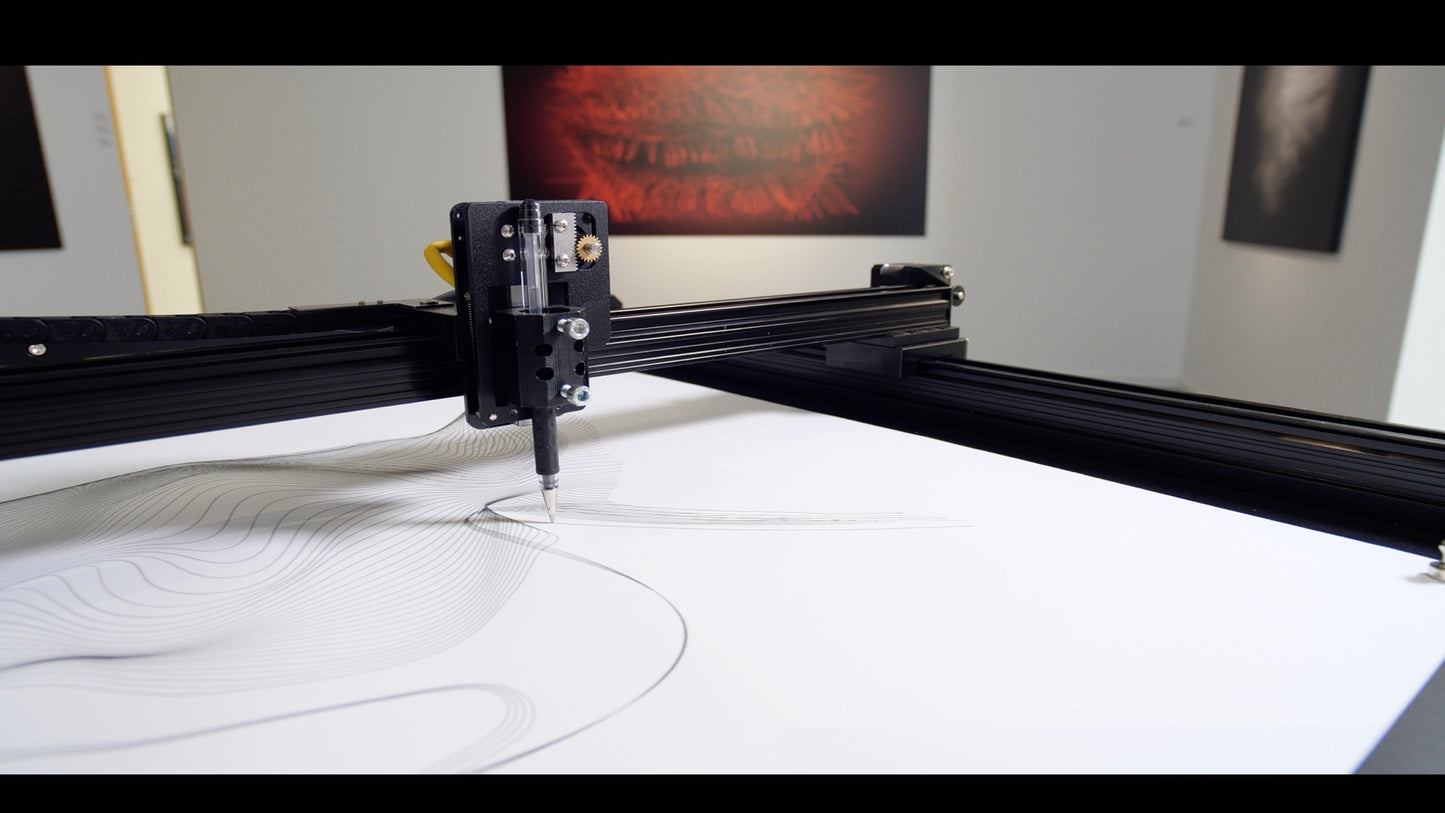 UUNA TEK 3.0 - A3/A2/A1/A0 Size Preassembled Highend All-in-One Pen Plotter Drawing Robot Drawing Machine Writing Machine Signature Machine
