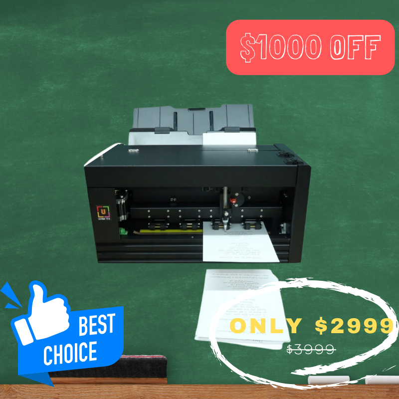 UUNA TEK iAuto - Automatic Writing Machine for Bulk Writing