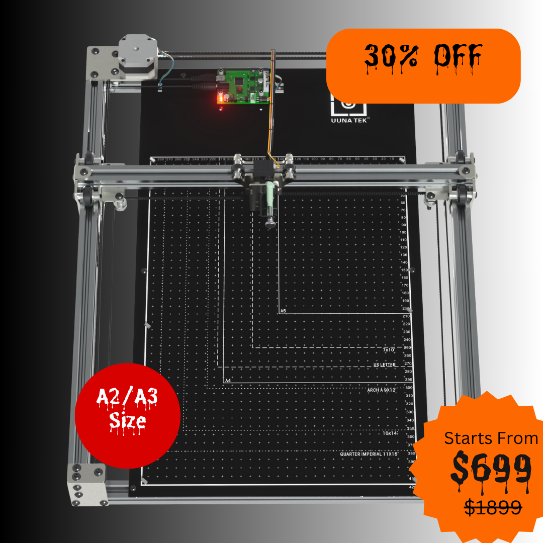iDraw H SE A3/A2 CoreXY Drawing Robot for Artists – Combines the Robust iDraw H Hardware with Flexible Axidraw Software