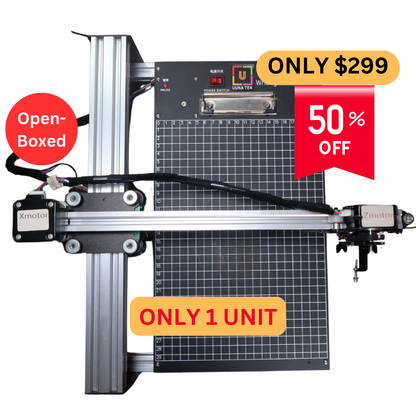 Open-boxed UUNA TEK®  iDraw 2.0 - A4 Size Drawing Robot/Drawing Machine/Homework Machine/Calligraphy Plotter/Handwriting Robot/Pen Plotter/Laser Engraver