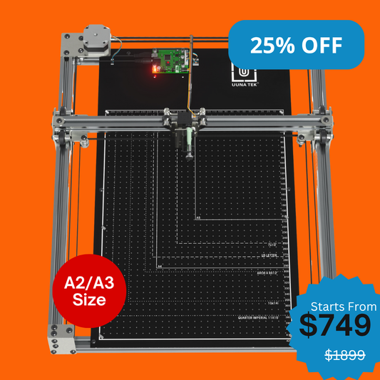 iDraw H SE A3/A2 CoreXY Drawing Robot for Artists – Combines the Robust iDraw H Hardware with Flexible Axidraw Software