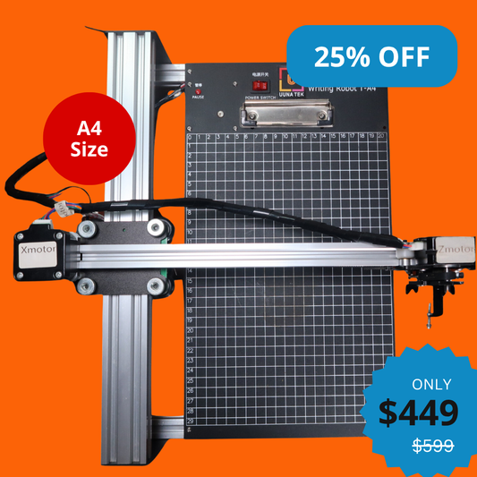 UUNA TEK®  iDraw 2.0 - A4 Size Drawing Robot Drawing Machine, Best Entry - Level Pen Plotter