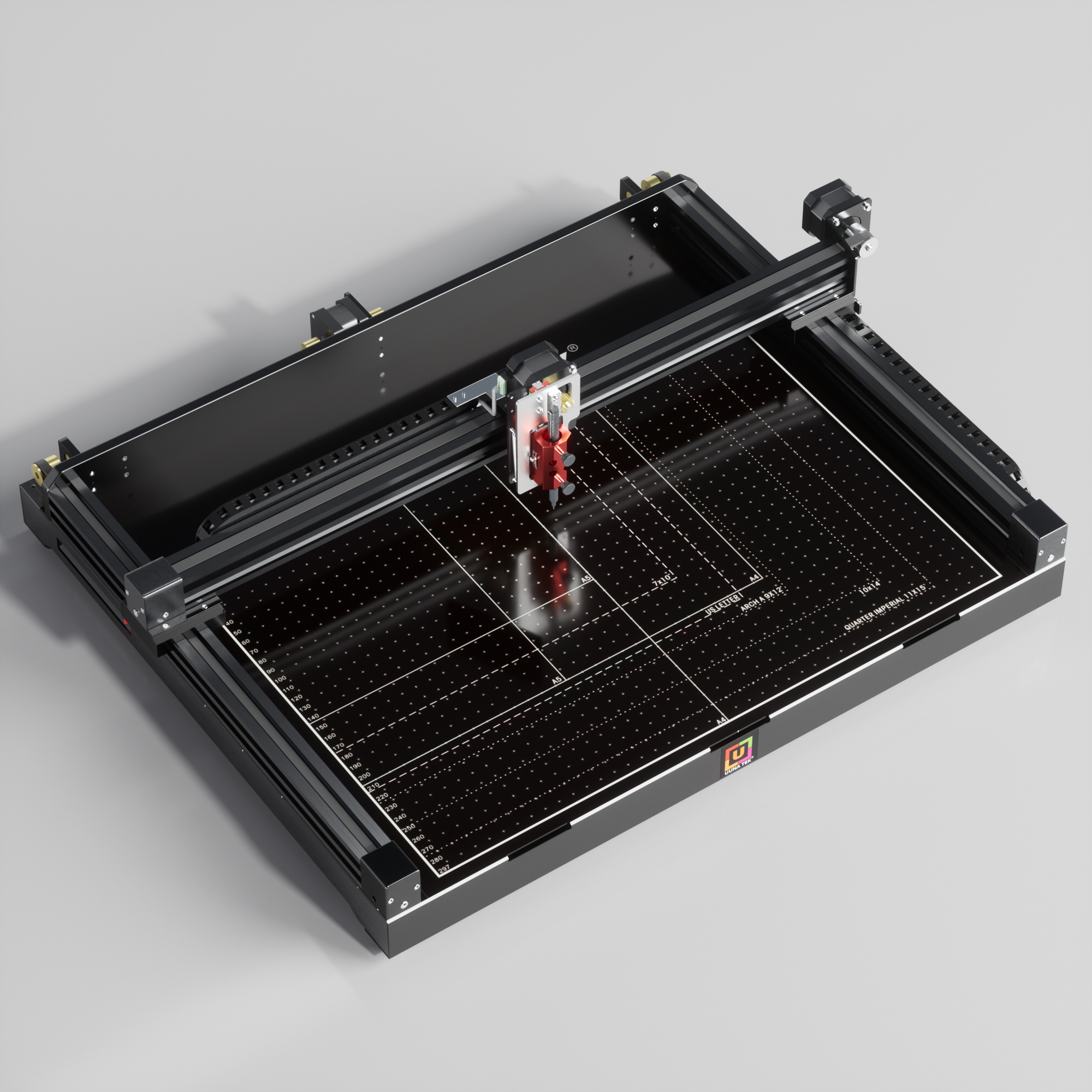 UUNA TEK 3.0 - A3/A2/A1/A0 Size Preassembled Highend All-in-One Pen Plotter Drawing Robot Drawing Machine Writing Machine Signature Machine