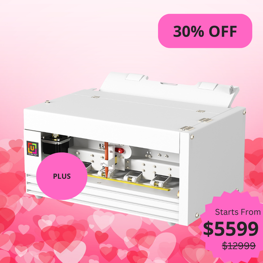 UUNA TEK® iAuto Plus - Handwriting Machine with Feeder/Automatic Signature Machine/Handwriting Machine for Letter/Automatic Writing Machine, Write Up to 210 Letters, 80 Envelops Per Load