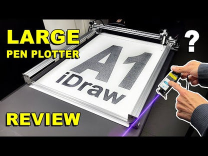UUNA TEK® iDraw H - A1 Size Large Format Plotter Printer/Drawing Machine/Homework Machine/Calligraphy Plotter/Handwriting Robot/Pen Plotter/Laser Engraver